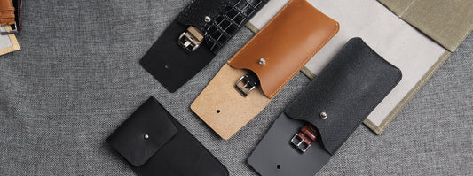 CSLRN Handmade Leather Watch Pouch