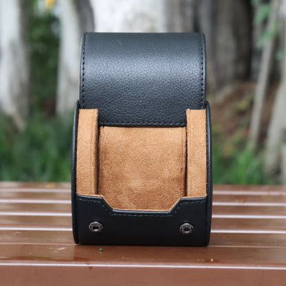 CSLRN Black Leather Watch Rolls