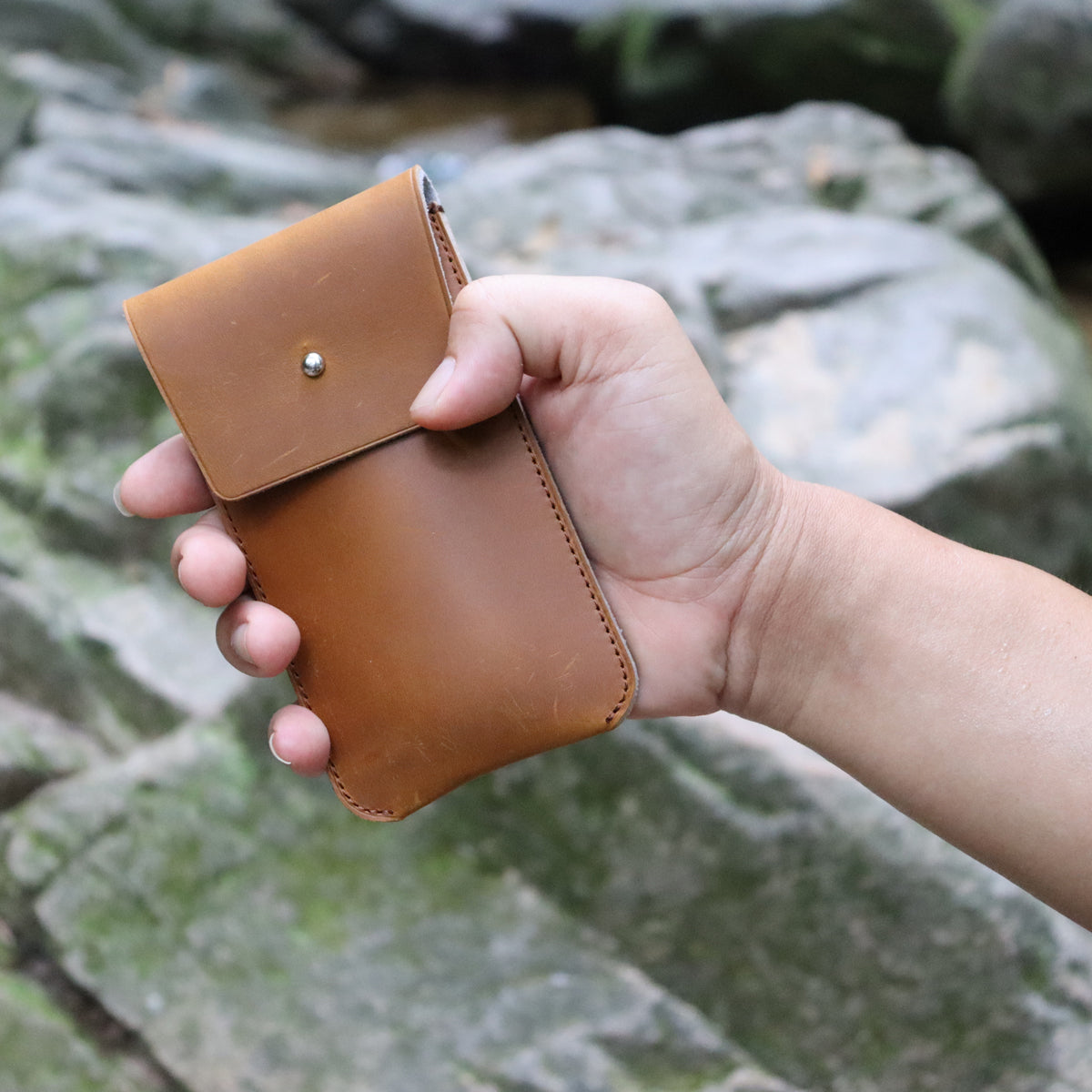 CSLRN Vintage Leather Watch Pouch