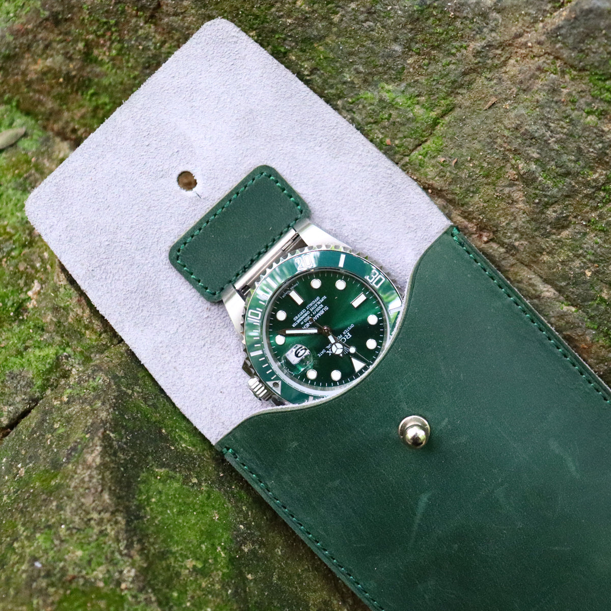 Full Grain Leather Watch Pouch From CSLRN