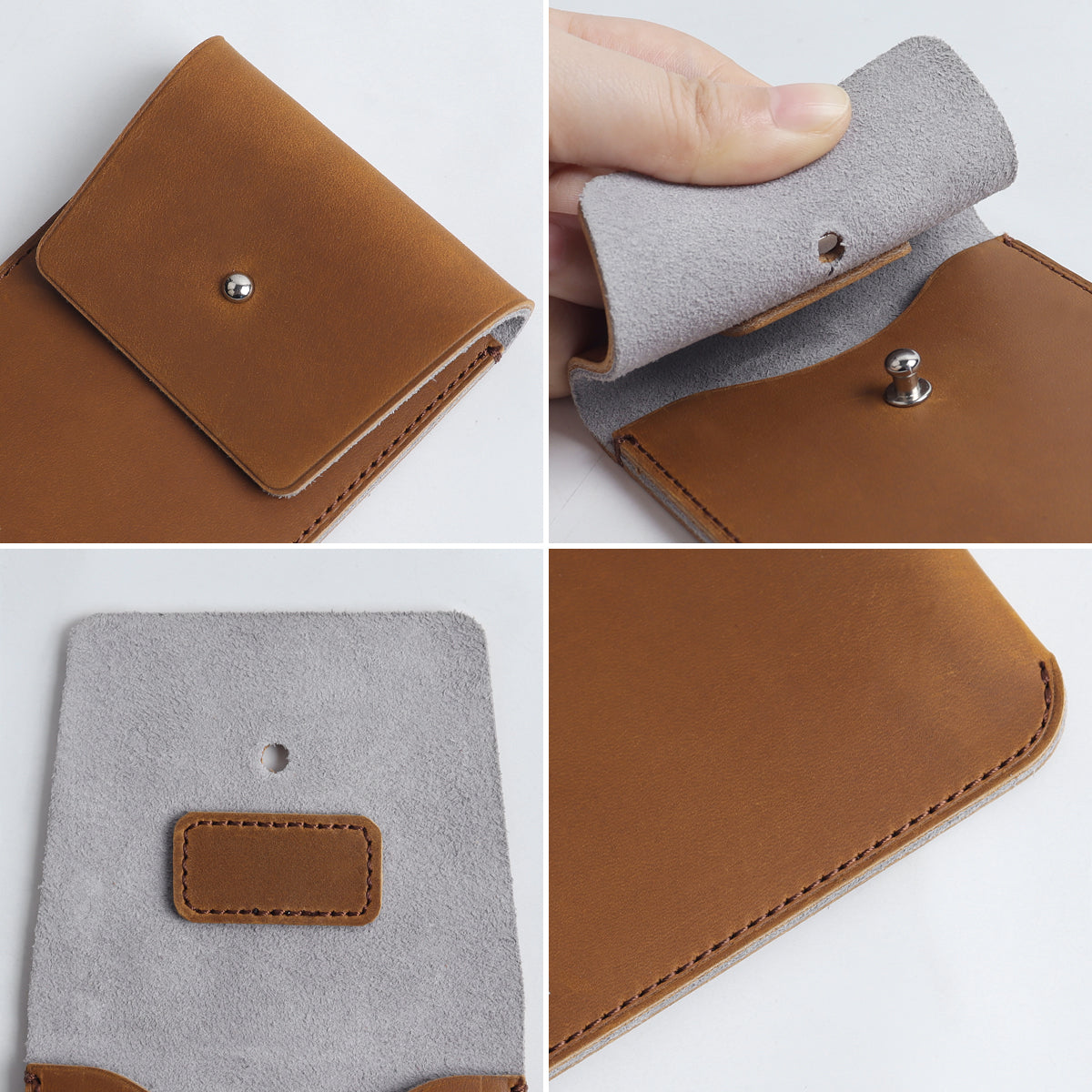 CSLRN Genuine Leather Watch Pouch