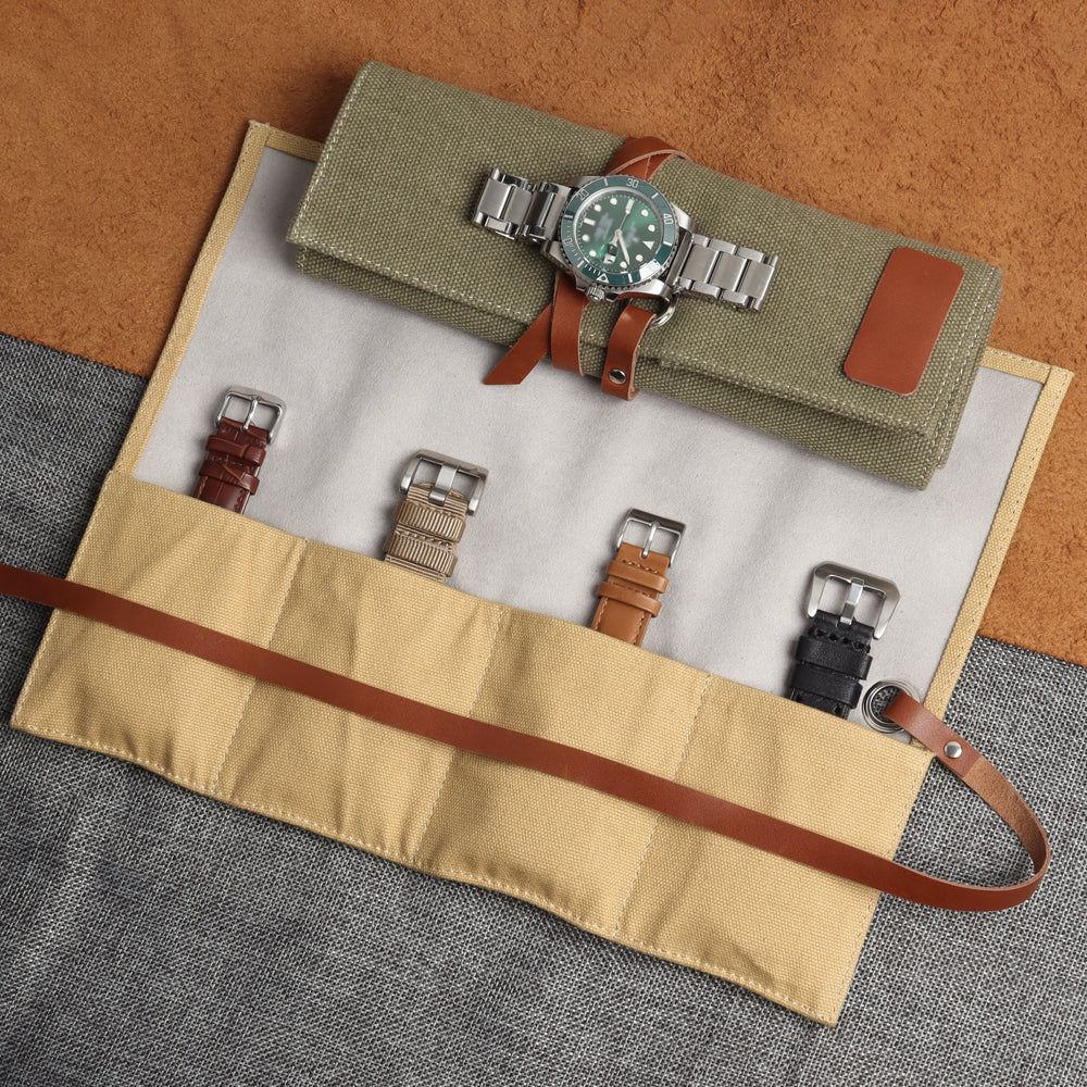 CSLRN 4-Slot Watch Rolls