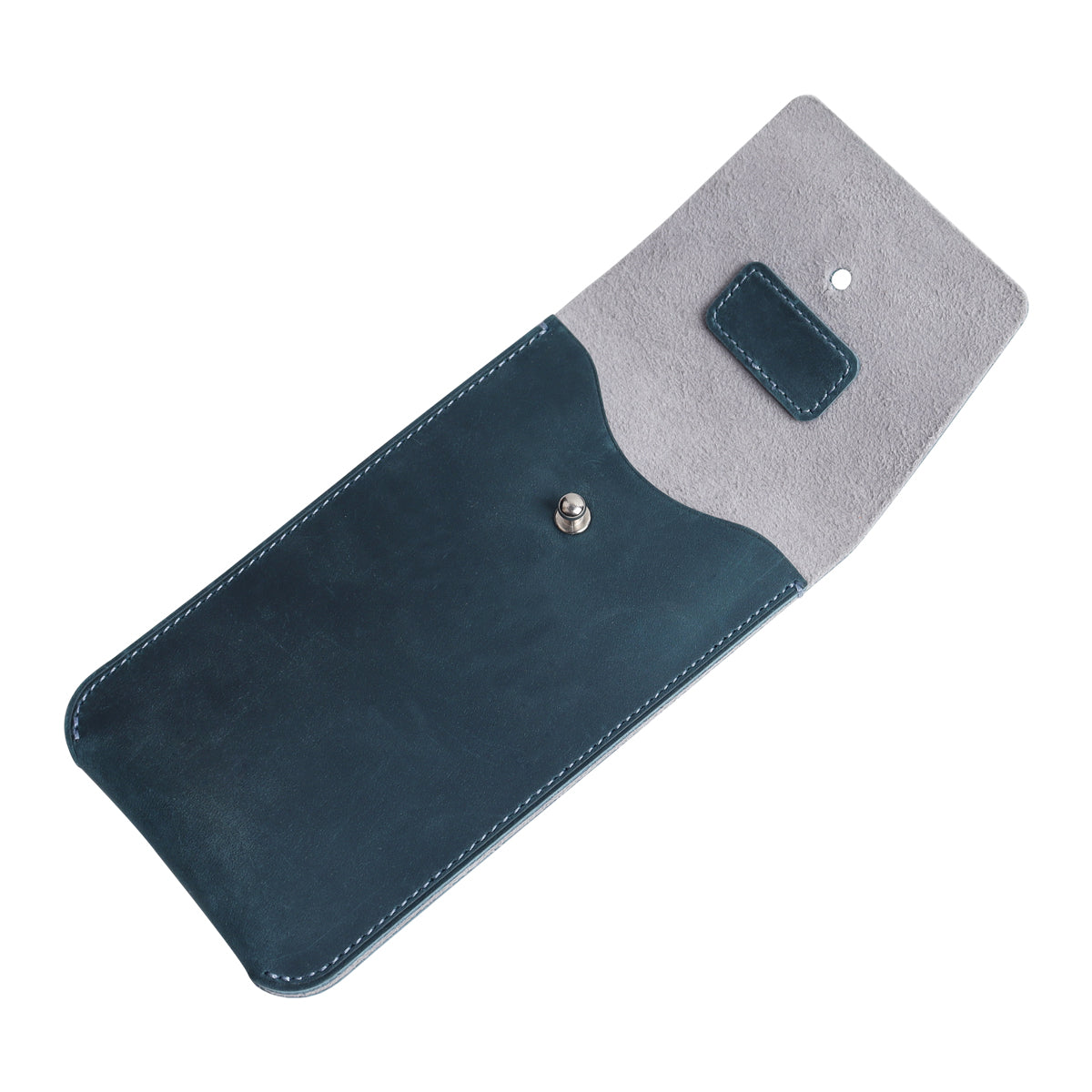 CSLRN Blue Full Grain Leather Watch Pouch
